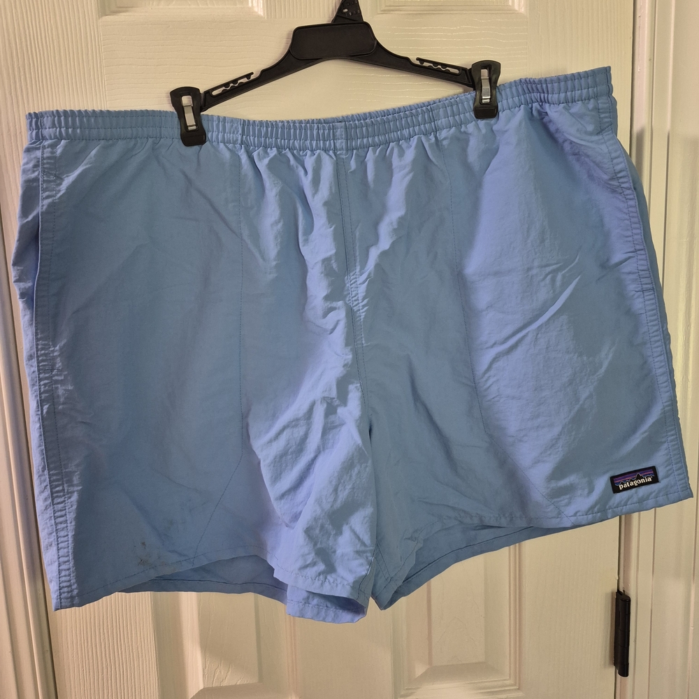 Patagonia Light Blue Swim Shorts XXL